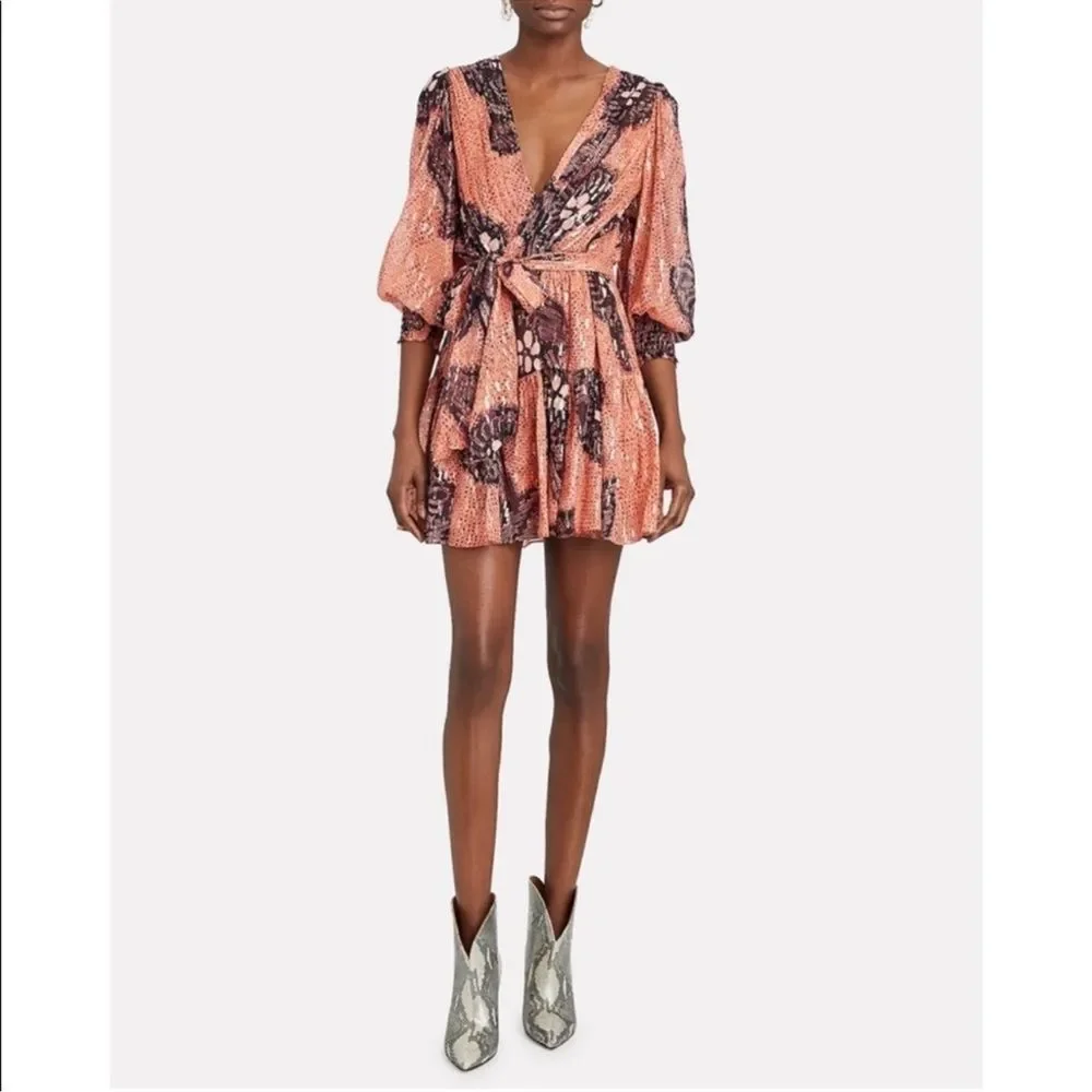 Ulla Johnson Naomi Silk Mini Dress - Picture 1 of 9